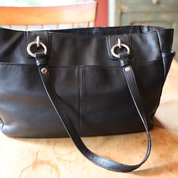 Coach Vintage PreLoved Shoulder Bag Black - Picture 6 of 10